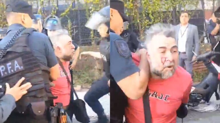 La Justicia investiga el ataque de la Policía Federal a los periodistas en la protesta por la Ley de Glaciares
