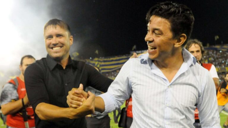 Los detalles del llamado de Coudet a Gallardo en River: «Sus palabras me hicieron bien»