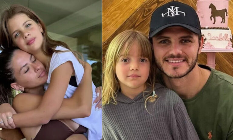 La rechazaron? Se supo lo que pasó entre la China Suárez y las hijas de Mauro Icardi: «No quiere problemas»