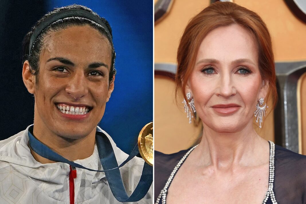 Logo del Comité Olímpico Internacional y silueta de atletas femeninas