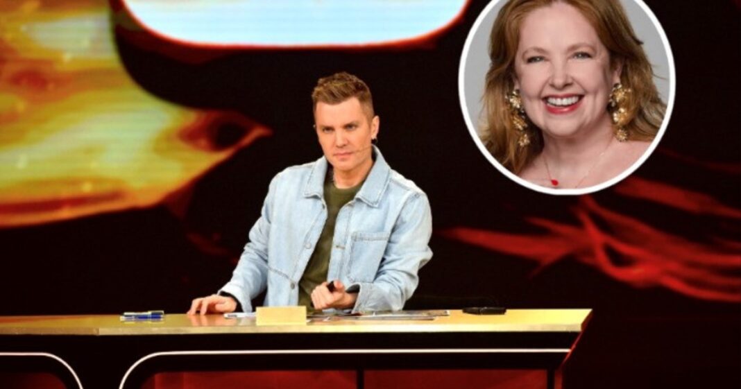 Andrea del Boca, participante de Gran Hermano, en la casa del reality.