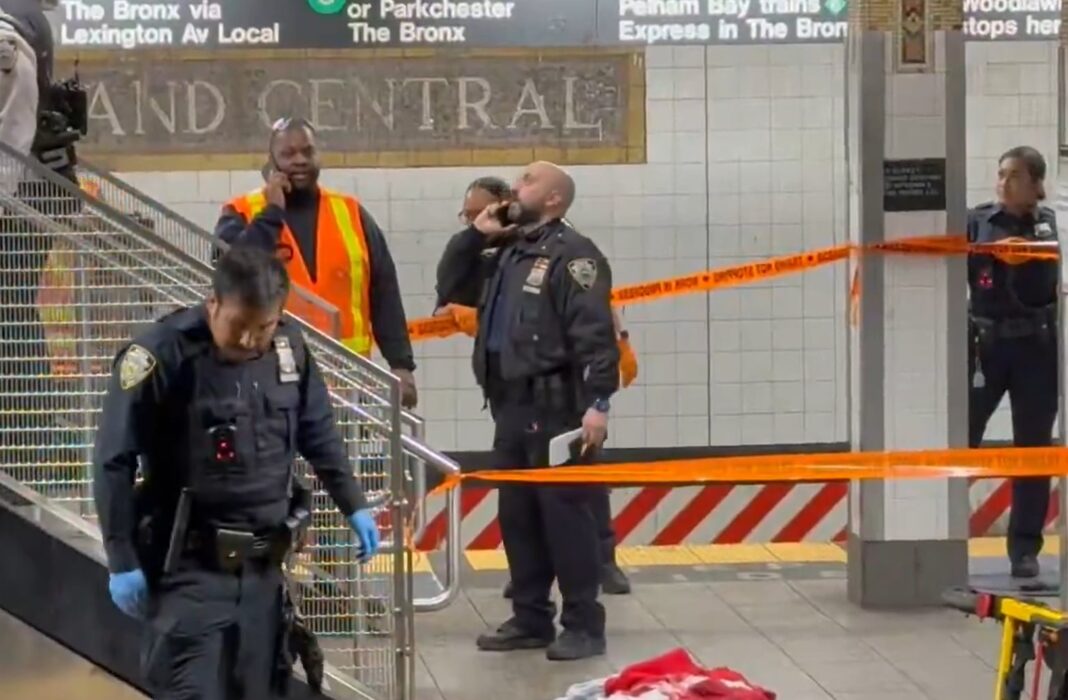 Estación de metro Grand Central en Nueva York, lugar del incidente.