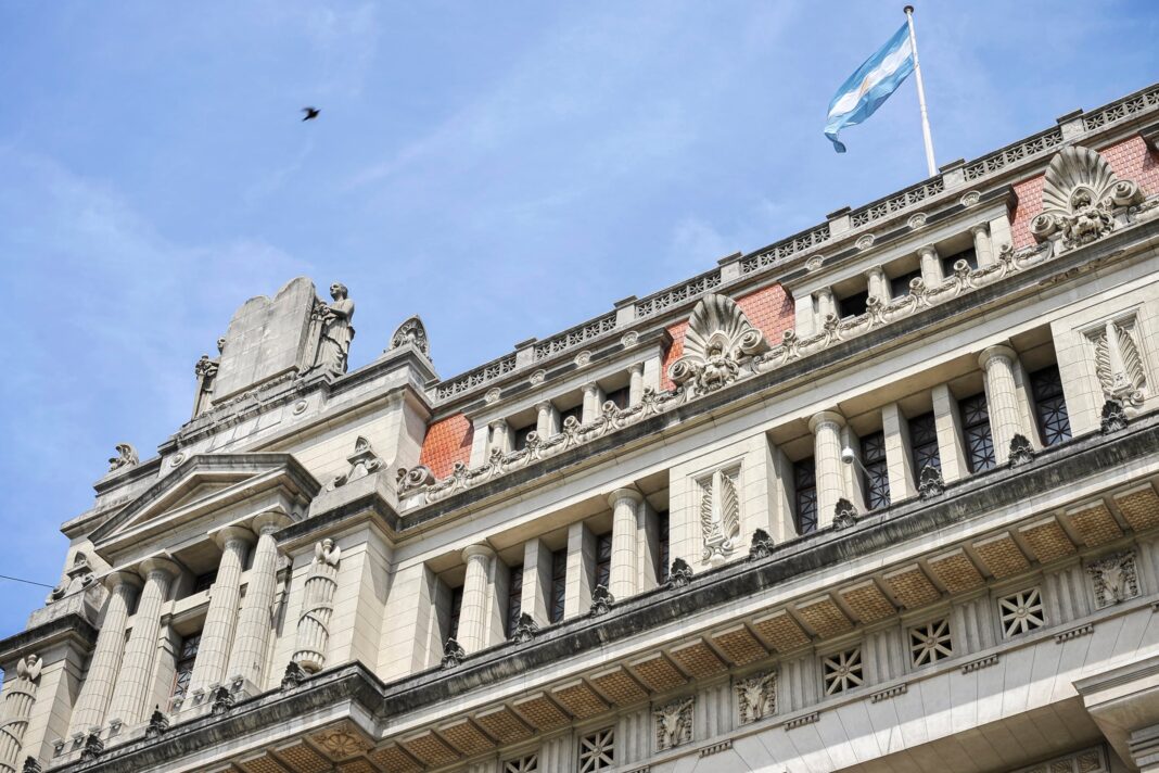 Fachada de la Corte Suprema de Justicia de Argentina