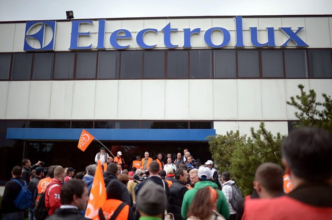 Planta de Electrolux en Rosario donde se fabricaban heladeras