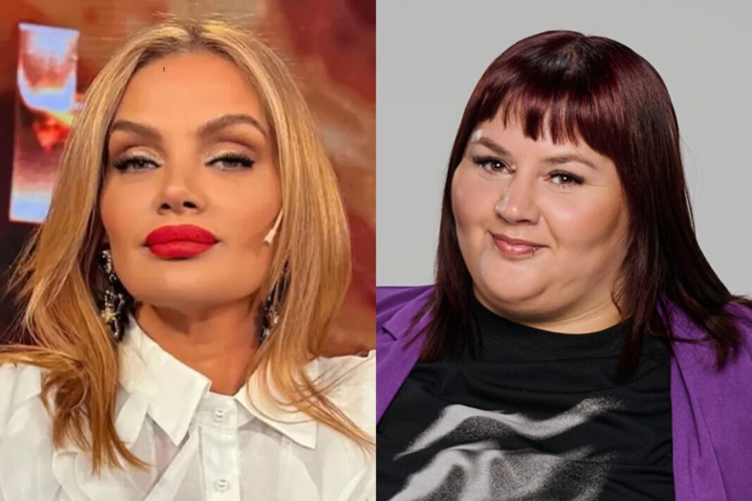 Eliana Guercio en el programa A la Barbarossa junto a Georgina Barbarossa