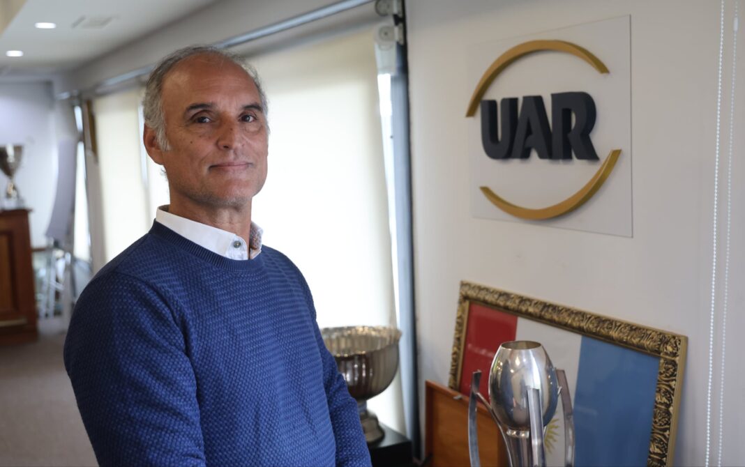 Félix Páez Molina, presidente de la Unión Argentina de Rugby (UAR)
