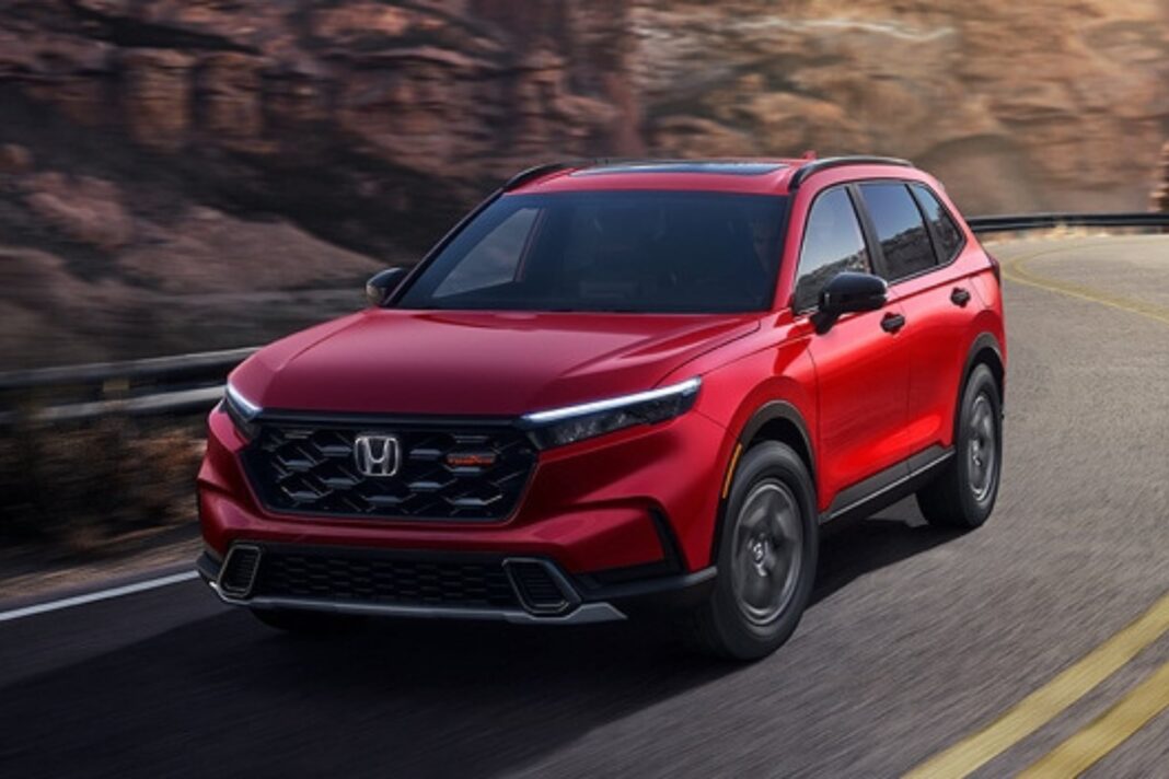 Honda CR-V 2027 en exhibición