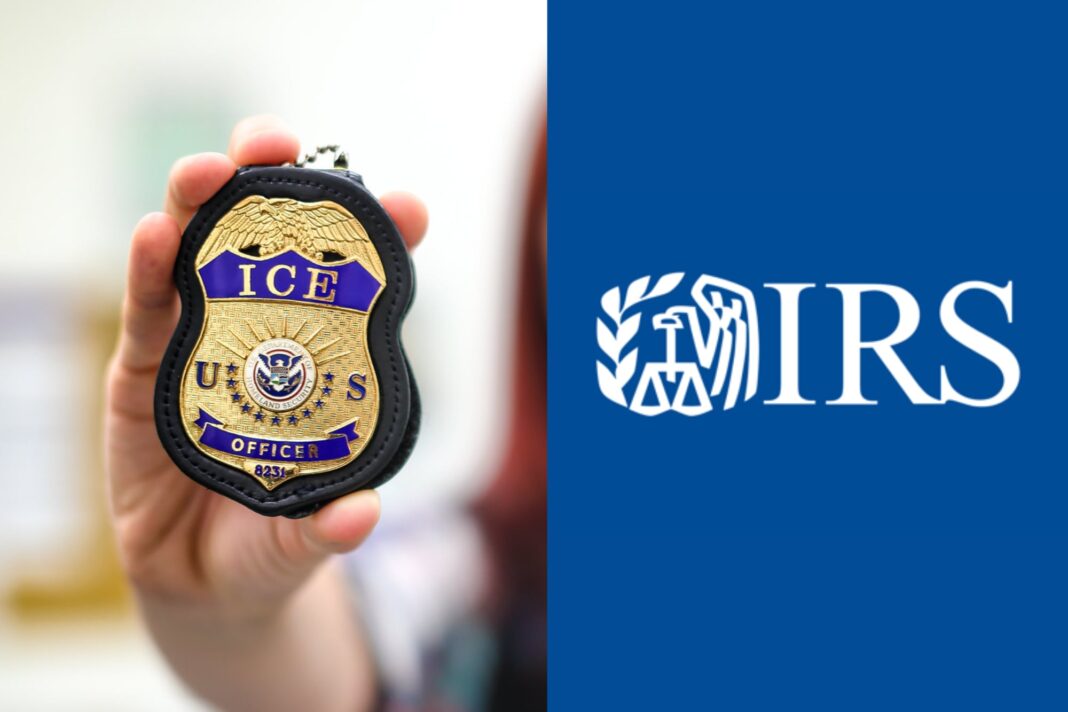 Documentos de impuestos y un lápiz sobre un escritorio, representando la declaración fiscal.