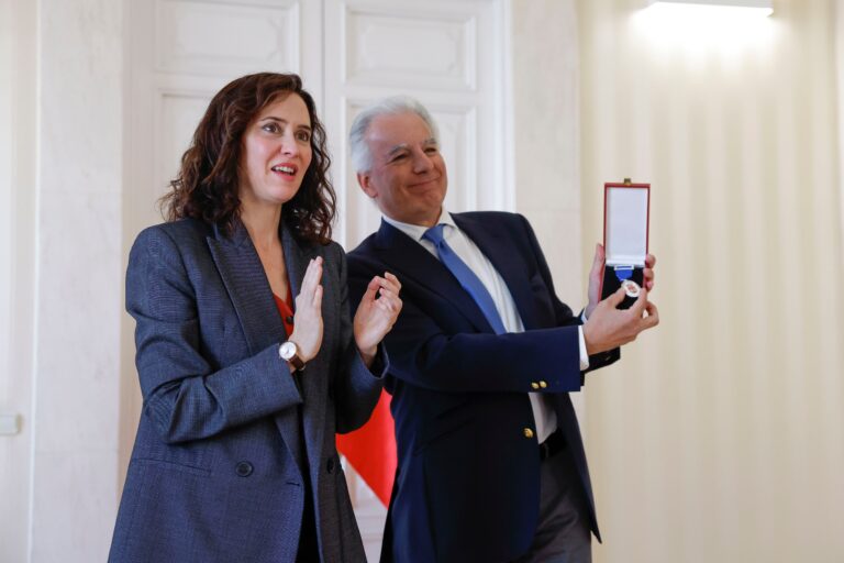 Imagen representativa de Mario Vargas Llosa o de la Medalla Internacional de las Artes de la Comunidad de Madrid.