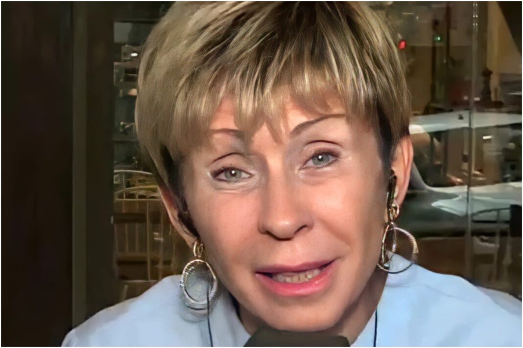 Nadia Zyncenko, meteoróloga, en una entrevista radial