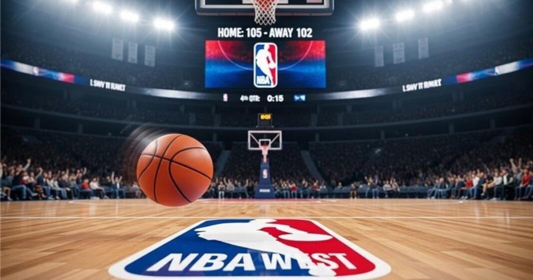 Jugadores de Houston Rockets celebrando tras ganar el quinto juego contra Los Ángeles Lakers