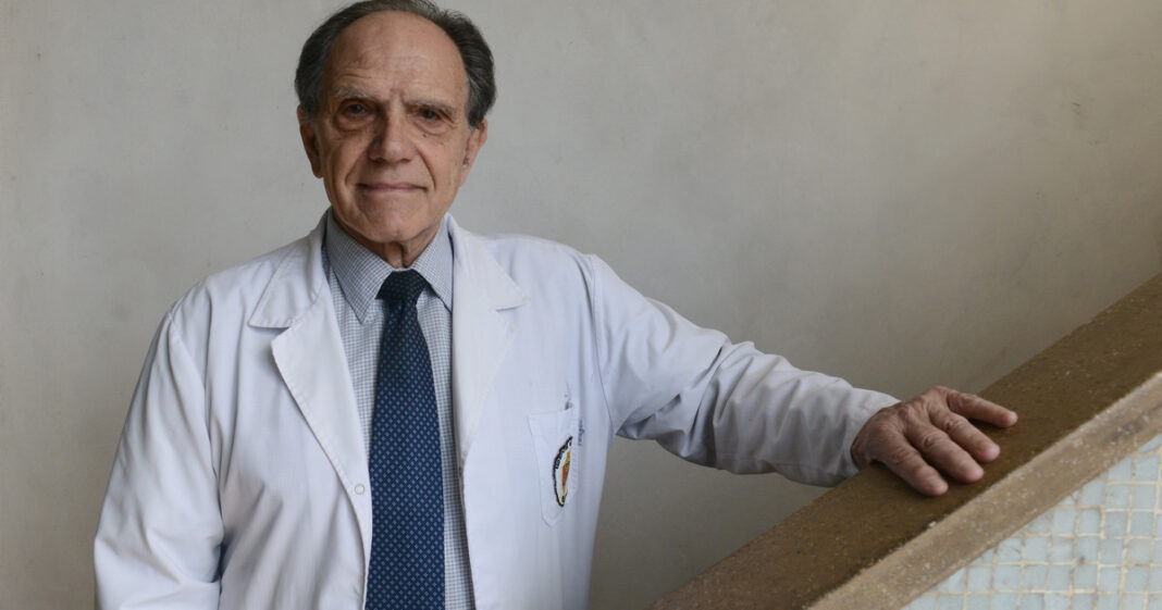 Jorge Franchella, médico deportólogo, hablando sobre los beneficios de la actividad física.