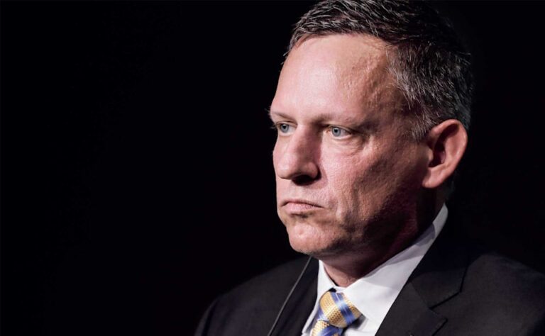 Peter Thiel, empresario tecnológico y referente del tecnoimperialismo