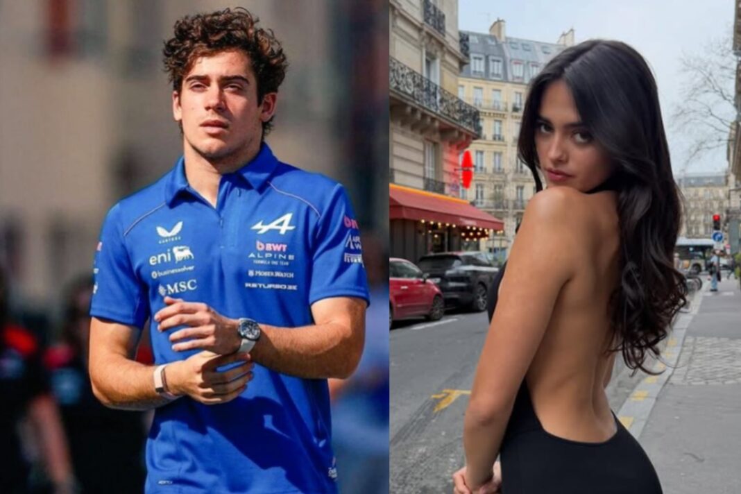 Franco Colapinto y Maia Reficco tomados de la mano en un asado en Cardales, Buenos Aires