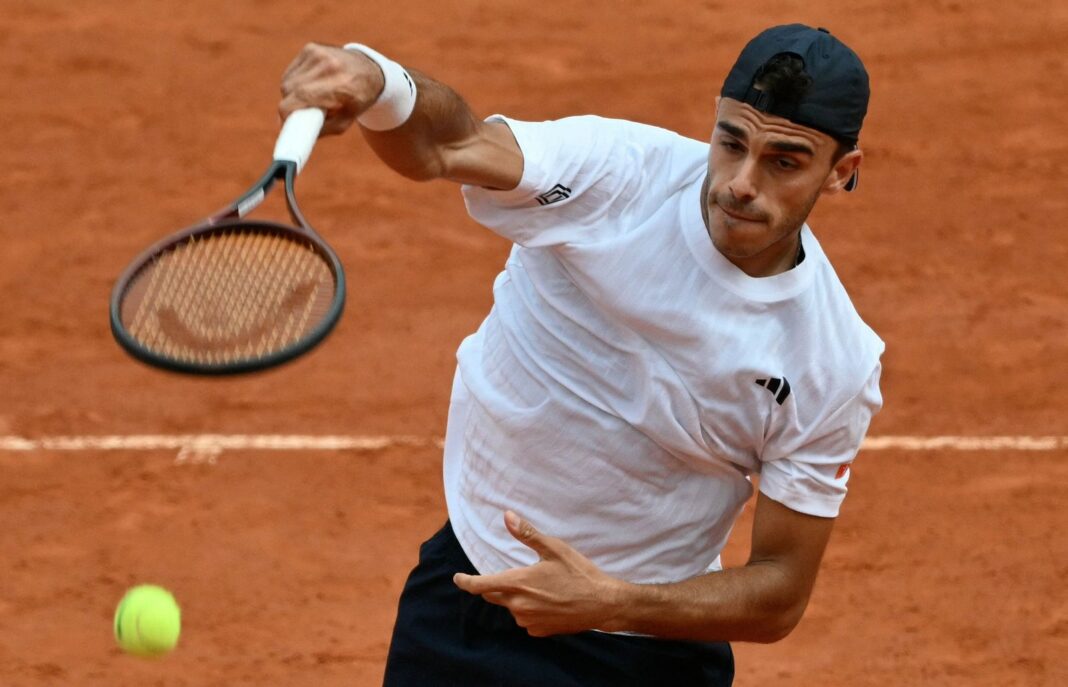 Partido de tenis en Roland Garros