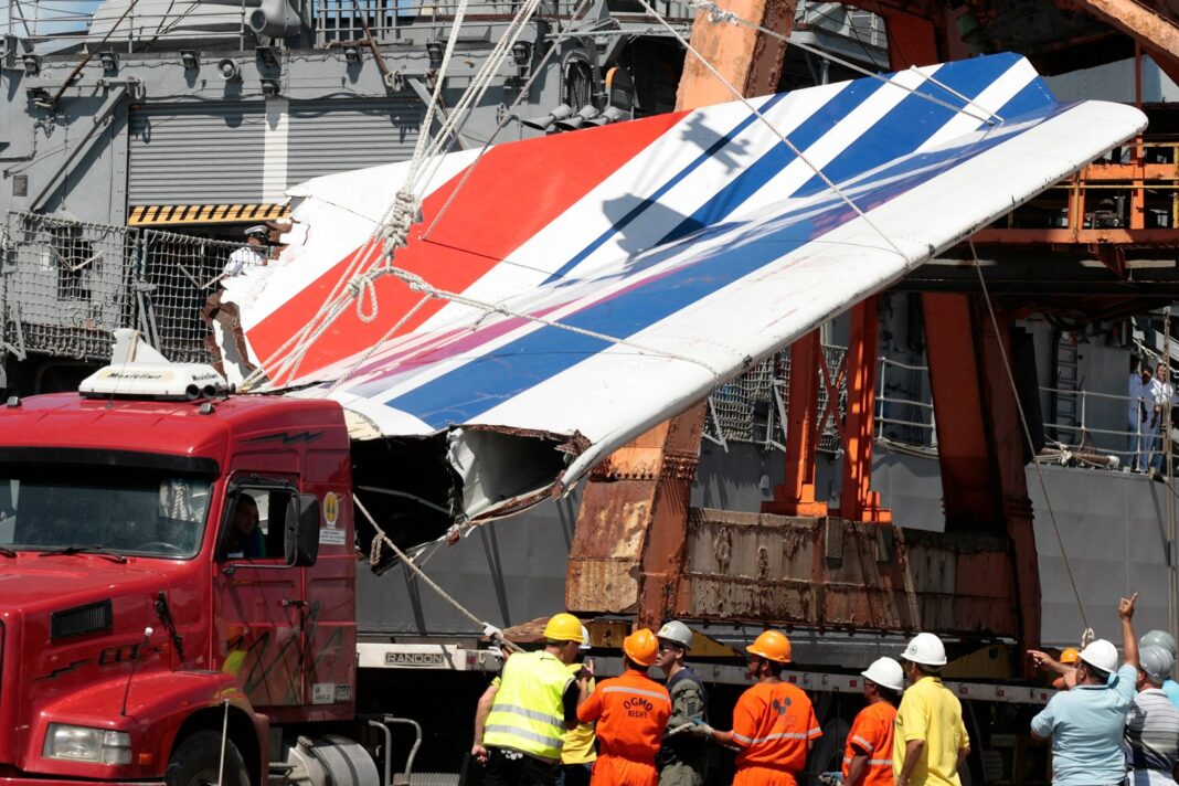 Avión Airbus A330 de Air France similar al del vuelo AF447 accidentado en 2009