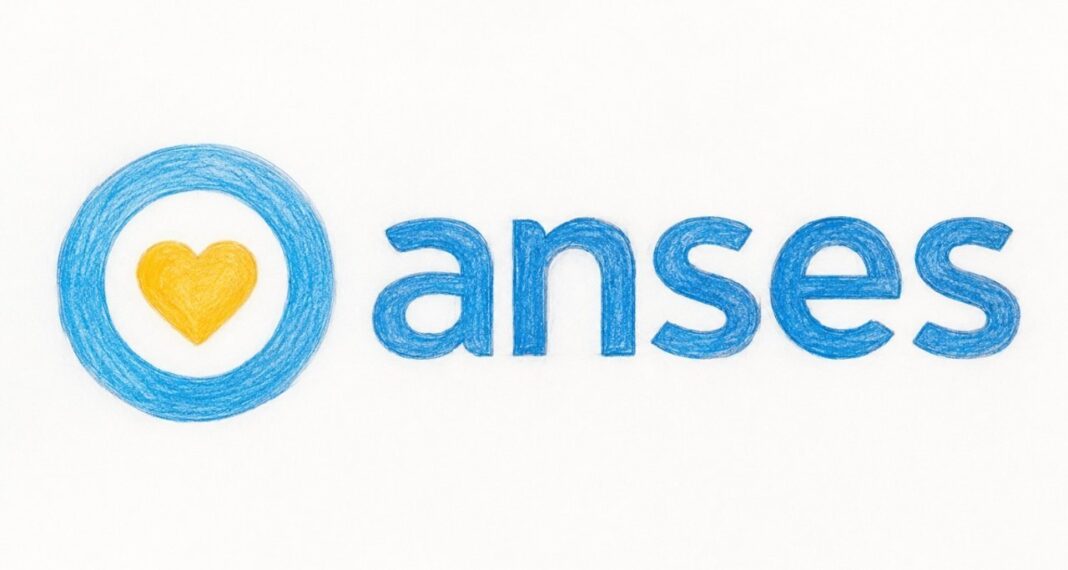 Pagos de ANSES. Foto con IA.