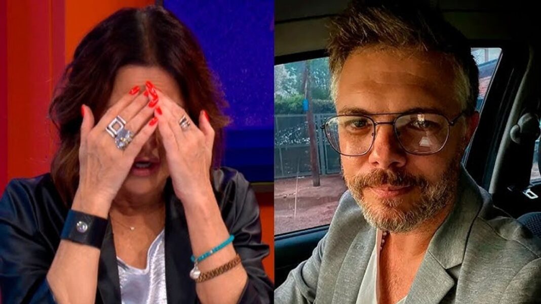 Ricardo Diotto y su hija abrazados en un auto