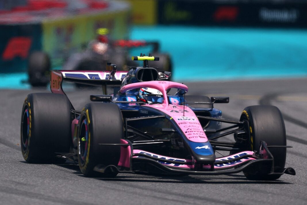 Franco Colapinto en la clasificación del Gran Premio de Miami de Fórmula 1