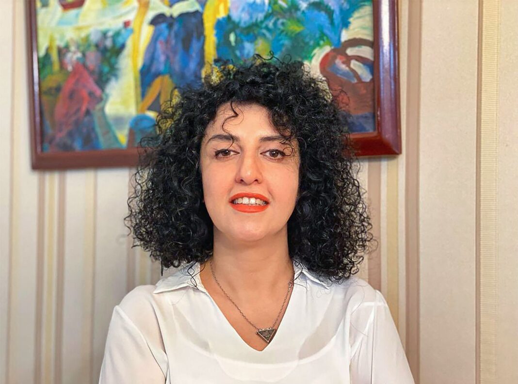 Narges Mohammadi, activista iraní y Premio Nobel de la Paz