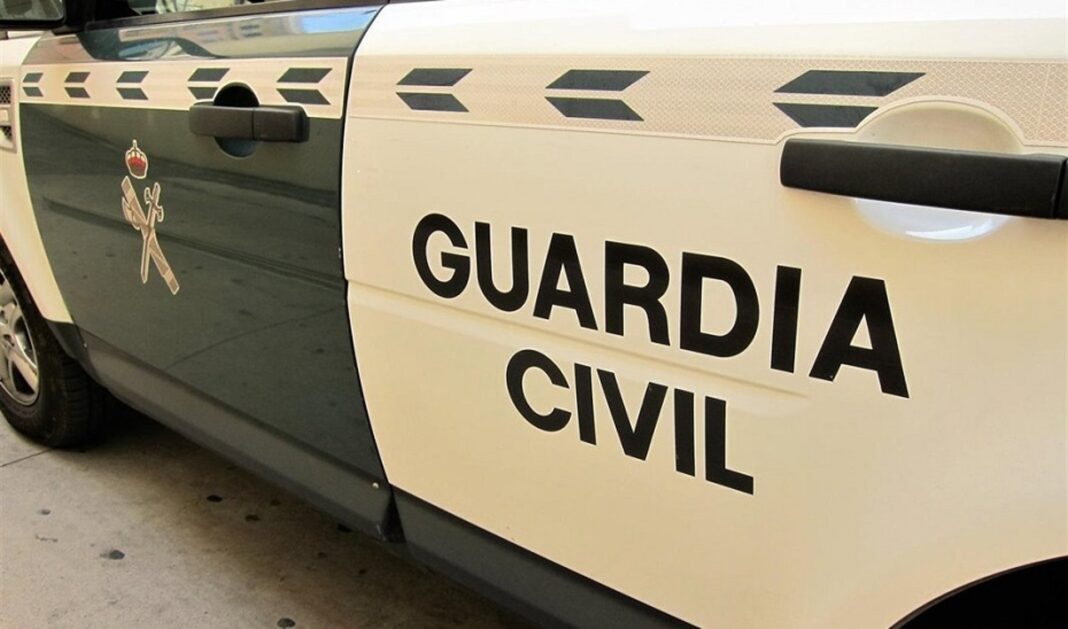 Policía Foral de Navarra en la localidad de Arguedas