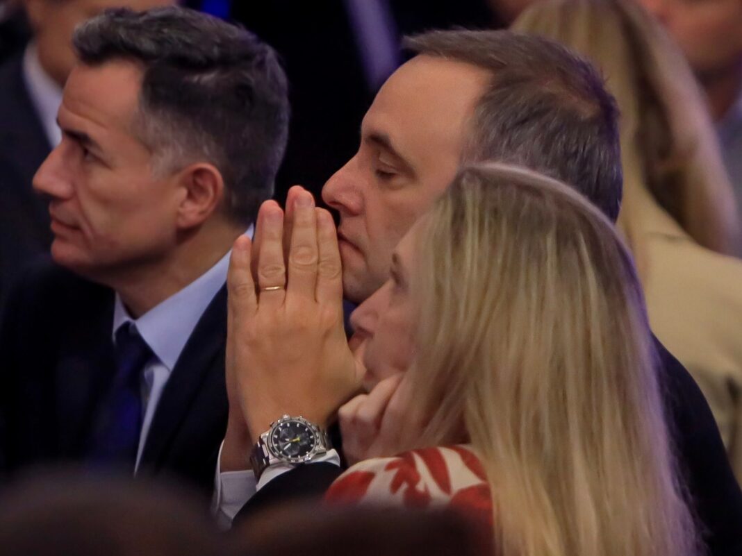 Reunión de gabinete del gobierno de Javier Milei con Manuel Adorni y Patricia Bullrich