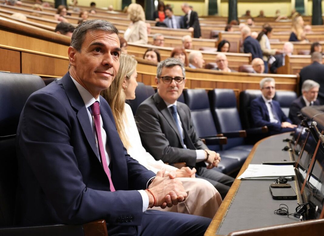 Reunión de socios del Gobierno en el Congreso de los Diputados