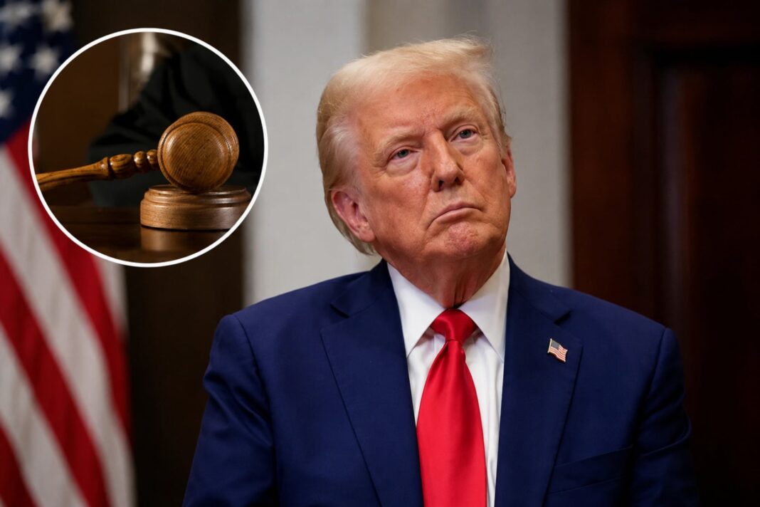 Jueces en una sala de audiencias migratorias en Estados Unidos