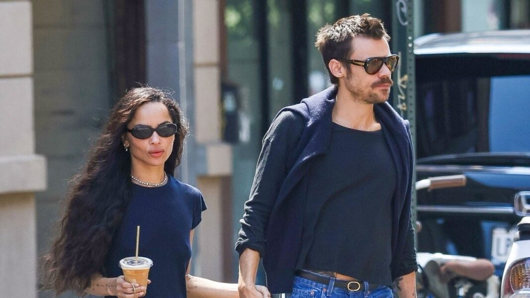 Zoë Kravitz y Harry Styles