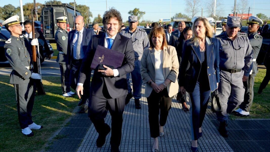 Patricia Bullrich en el Senado