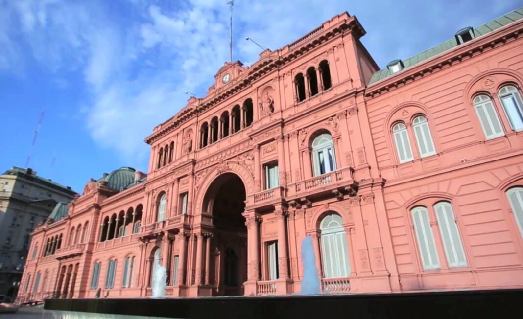 Fachada de la Corte Suprema de Justicia de la Nación Argentina