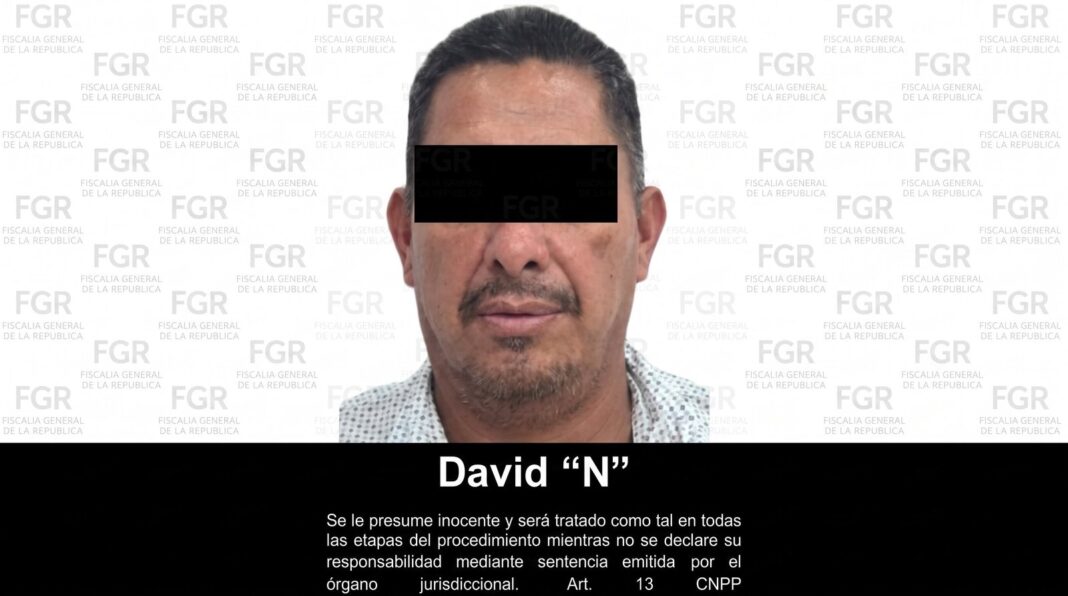 FGR vincula a proceso a David N por delincuencia organizada