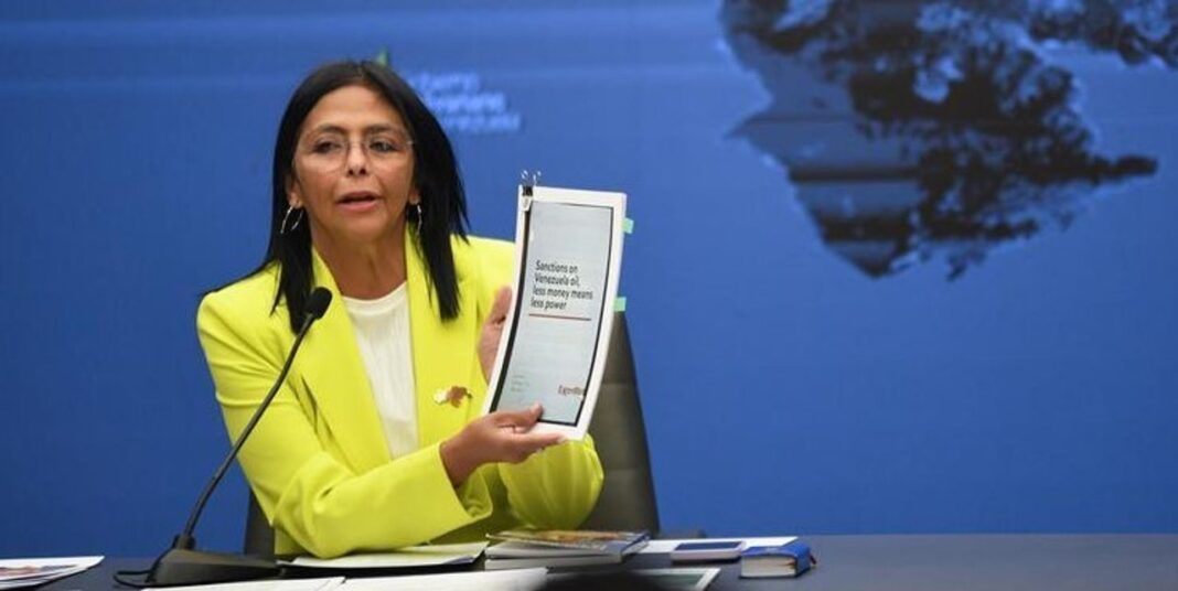 Delcy Rodríguez, presidenta de Venezuela