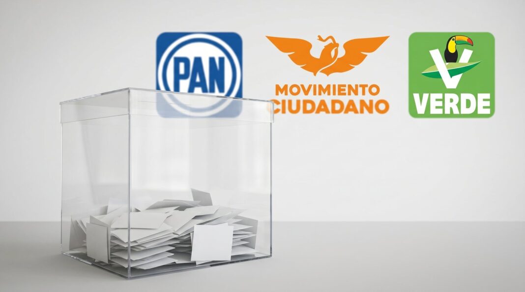 Boletas electorales y urnas en Coahuila durante la elección del 7 de junio de 2026