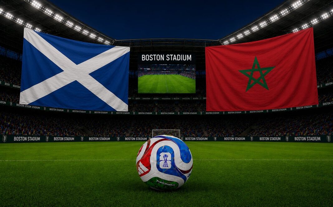 Estadio Boston durante el partido Escocia vs Marruecos por el Mundial 2026