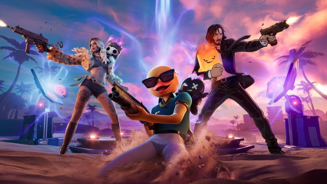 Mapa de Fortnite Capítulo 7 Temporada 3 con Costa Ruptura