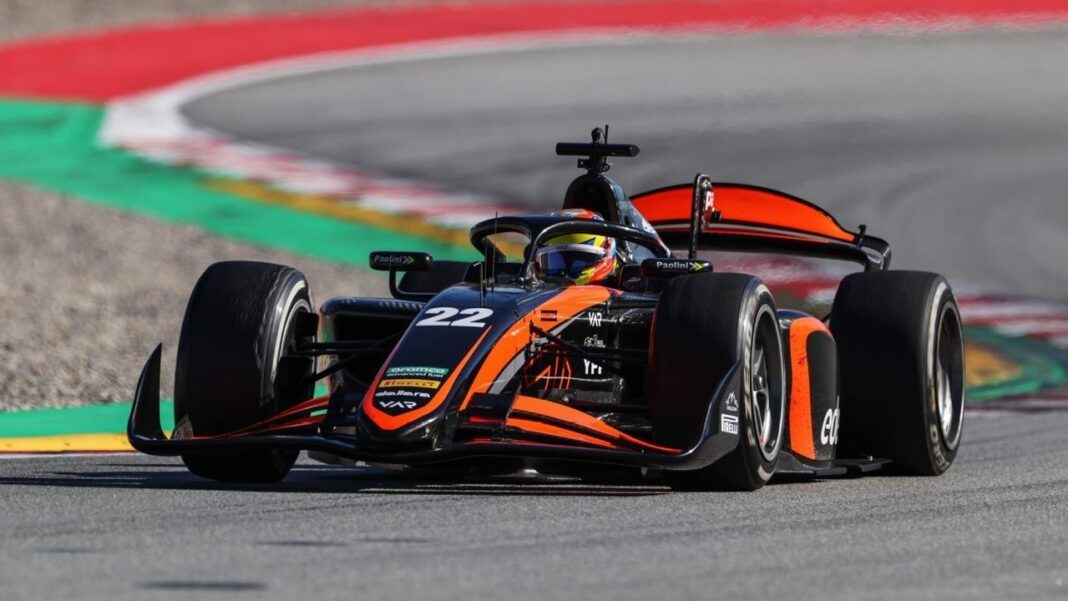 Pilotos argentinos Nicolás Varrone y Mattia Colnaghi en el Gran Premio de Austria