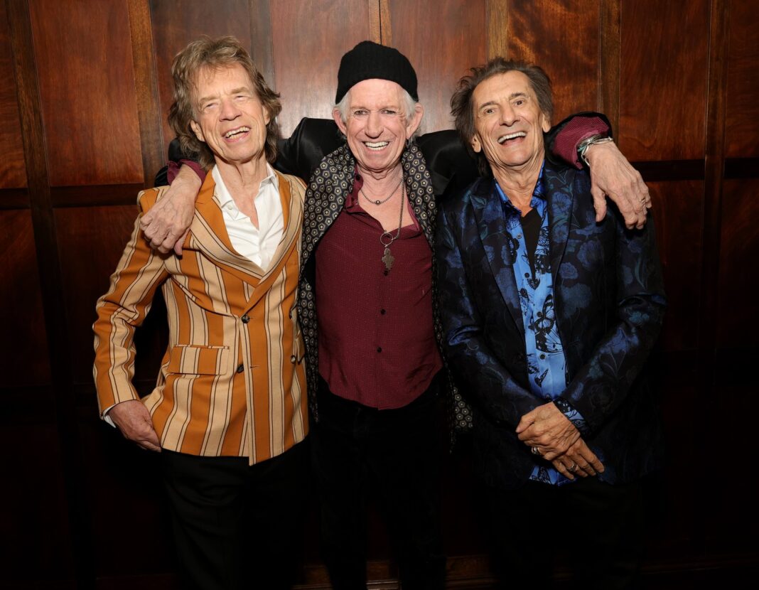 The Rolling Stones en estudio de grabación