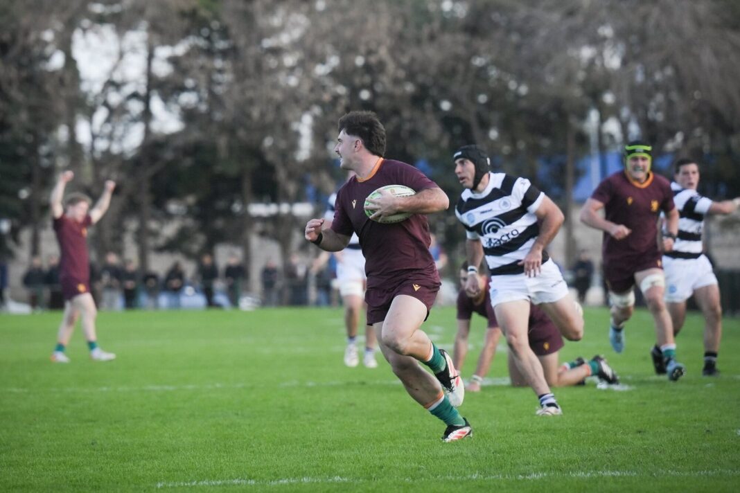 Partido de rugby del Top 14 de la URBA entre Newman y CASI
