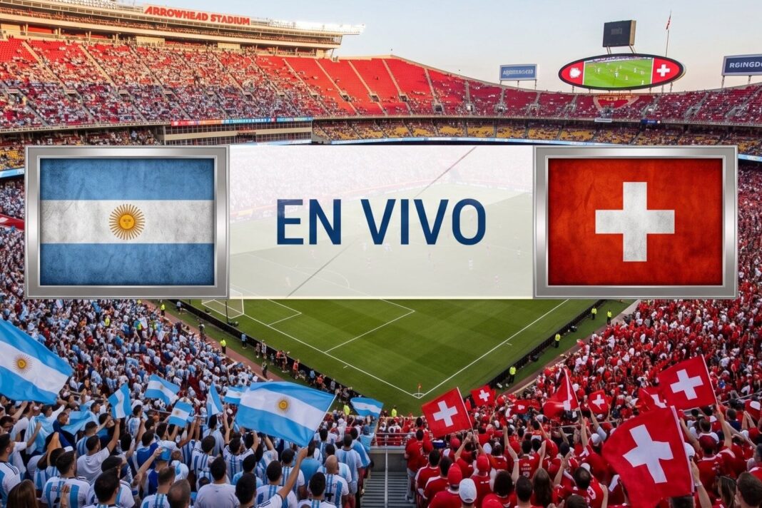Argentina vs Suiza cuartos de final Mundial 2026