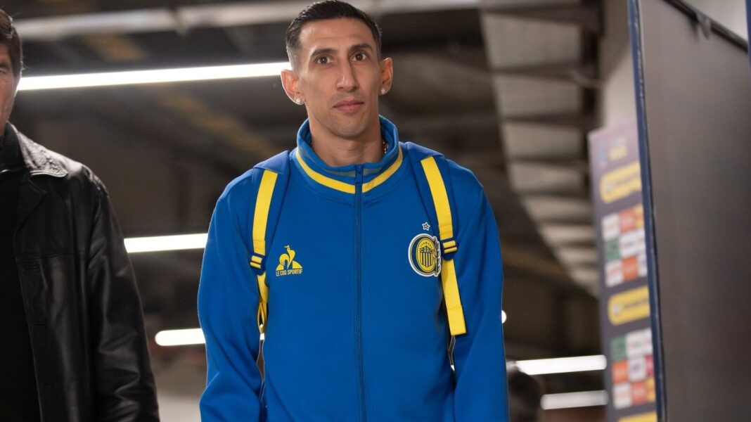 Fotografía de Ángel Di María durante un partido de fútbol