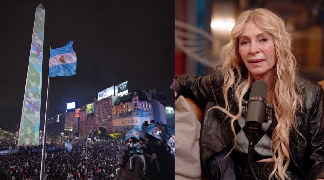 Cris Morena homenaje a Lionel Messi y Selección argentina