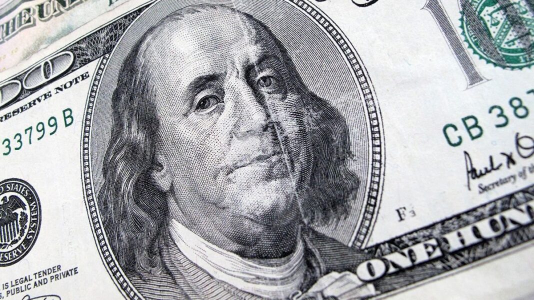 Gráfico de cotización del dólar oficial en Argentina