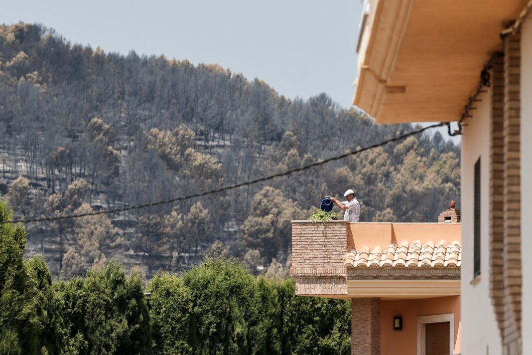 Incendio forestal en España