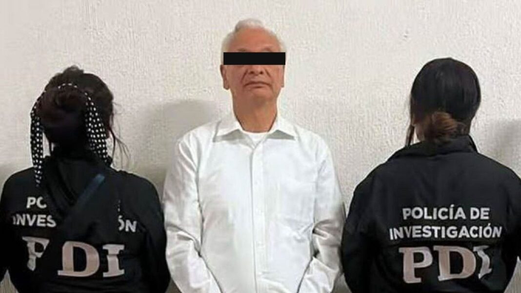 Víctor Rodríguez Padilla ingresando al penal de Atlacholoaya en Morelos