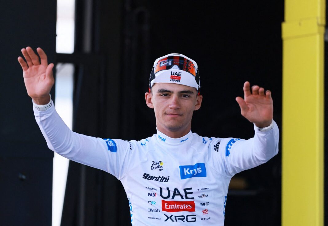 Isaac del Toro en el Tour de Francia 2026