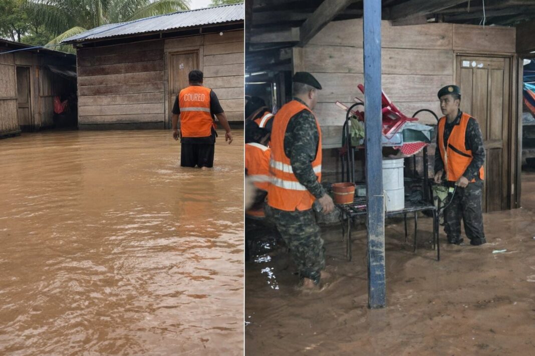 Inundaciones en Petén e Izabal Guatemala