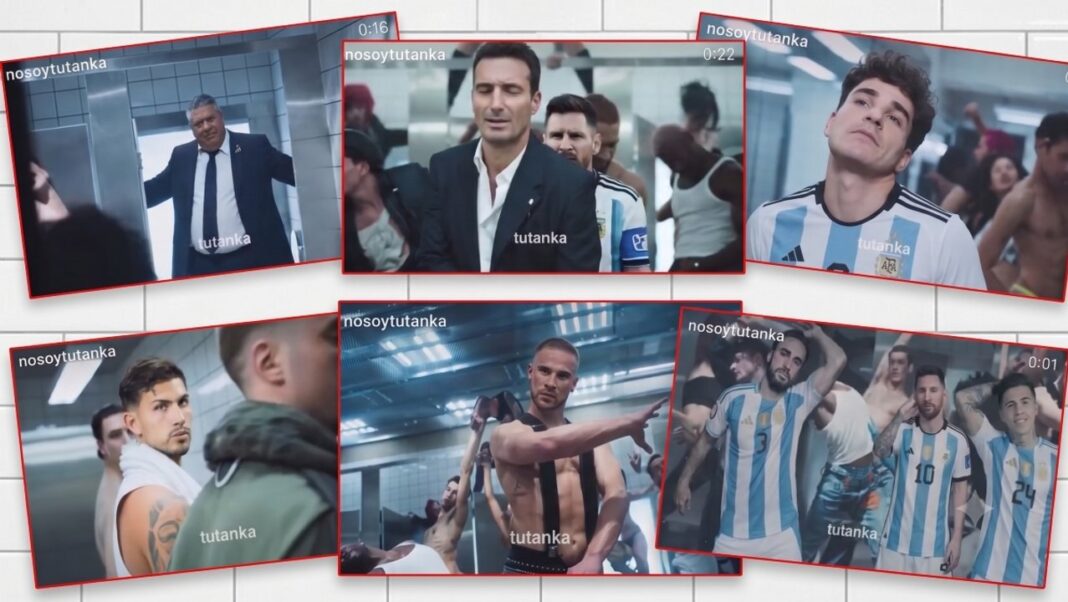 Video generado con inteligencia artificial de la Selección argentina bailando al ritmo de Madonna