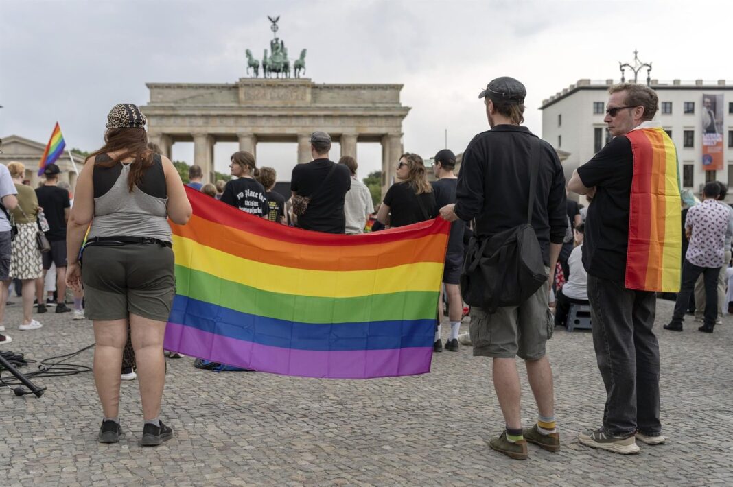 Vehículo policial en Berlín