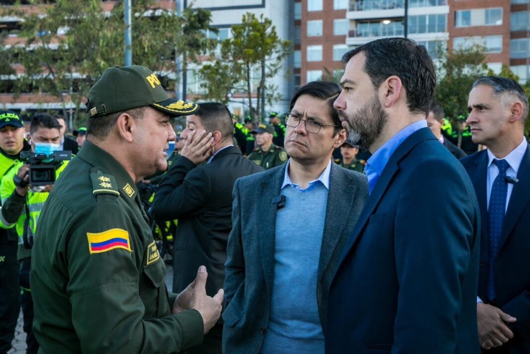César Restrepo, secretario de Seguridad de Bogotá
